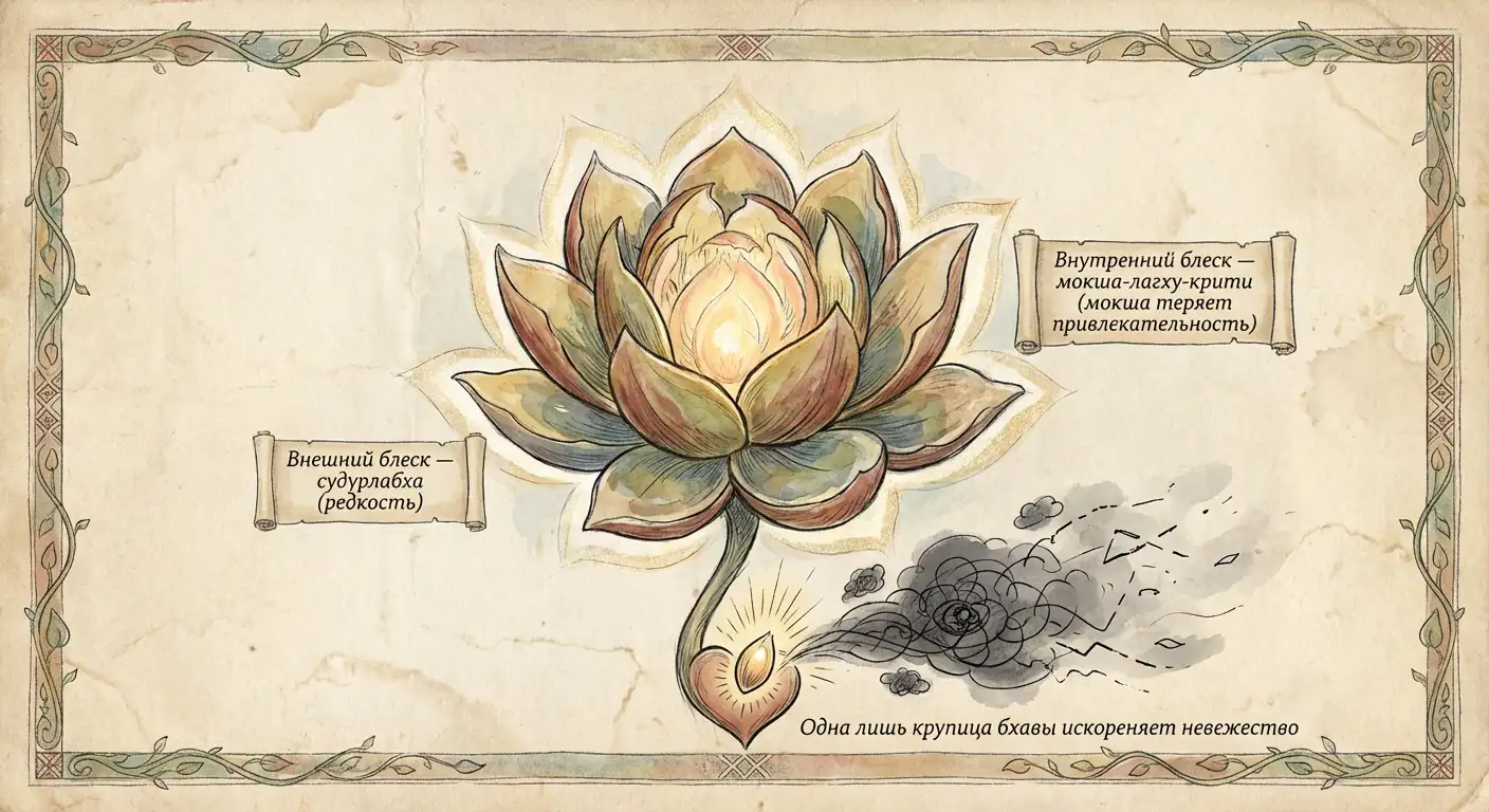 Иллюстрация действия Бхавы